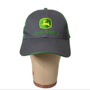 John Deere Developer Edition Hat Green Gray rare vintage adjustable